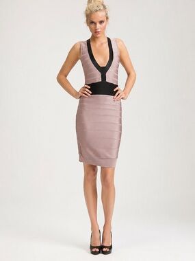 french connection pink bandage dress French connection pink bandage dress never been